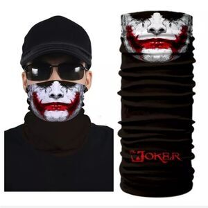 Bandana Neck Gaiter Skull Face Mask Bandanas Tube Breathable Rave Face Scarf US